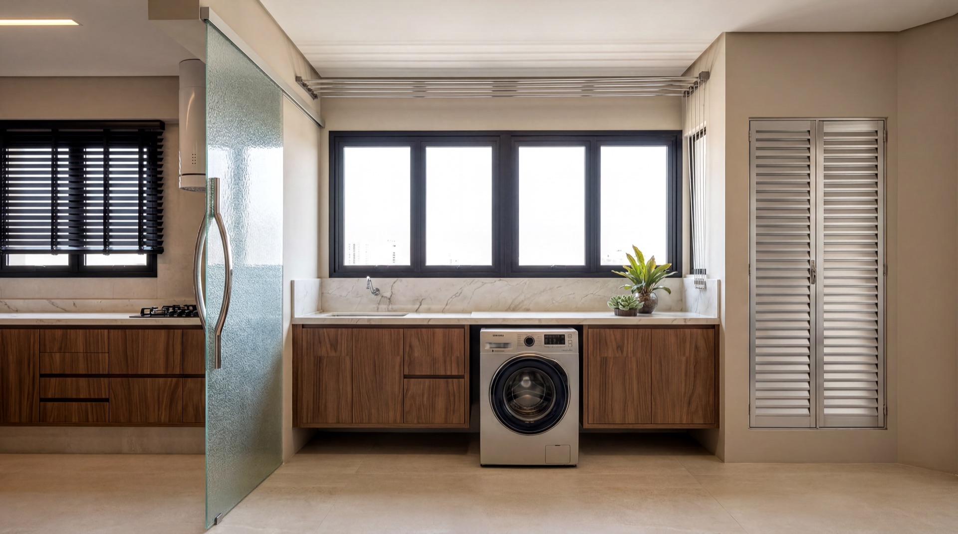 Visualização fotorrealista gerada automaticamente pela Casus