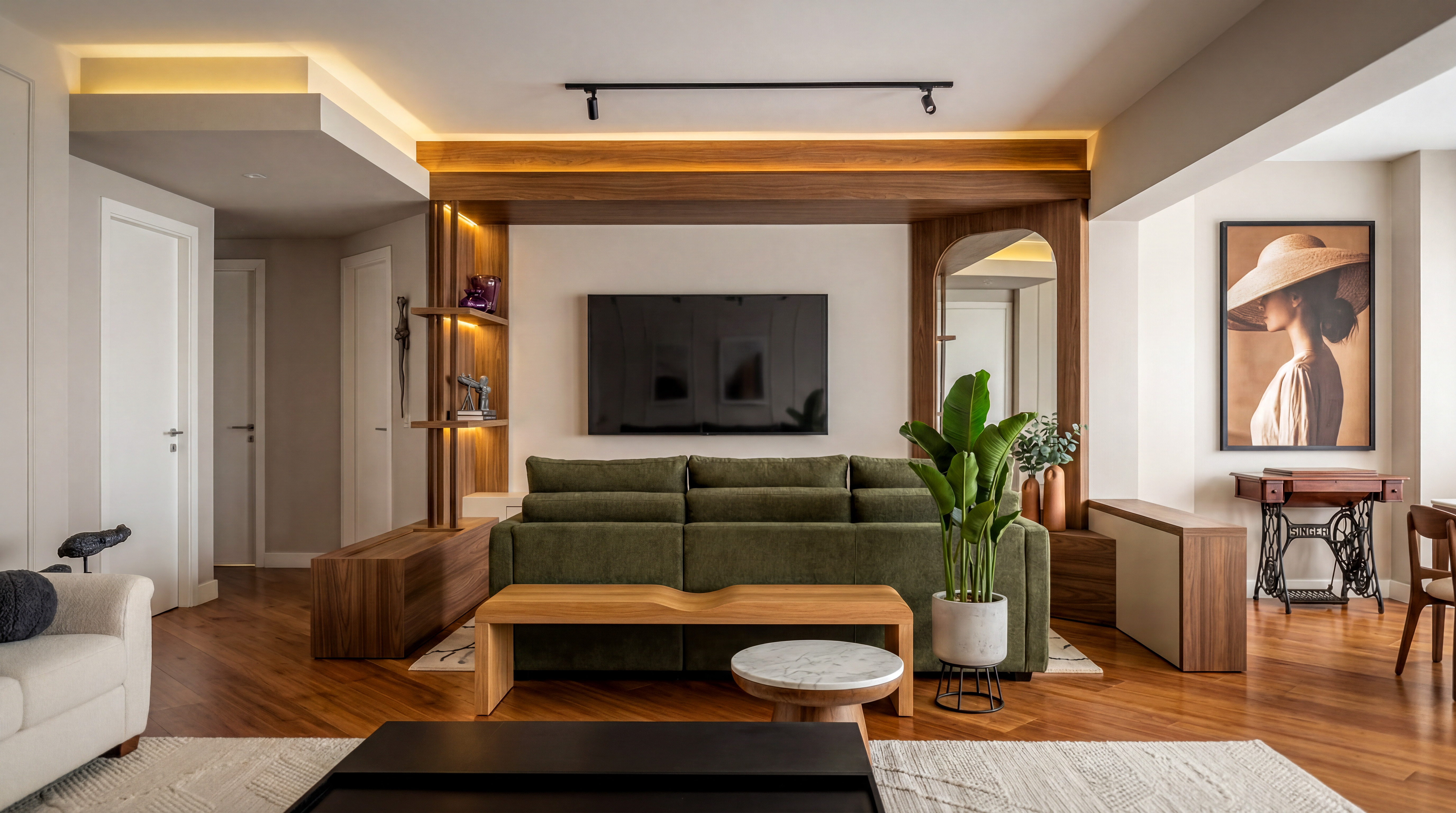 Visualização fotorrealista gerada automaticamente pela Casus