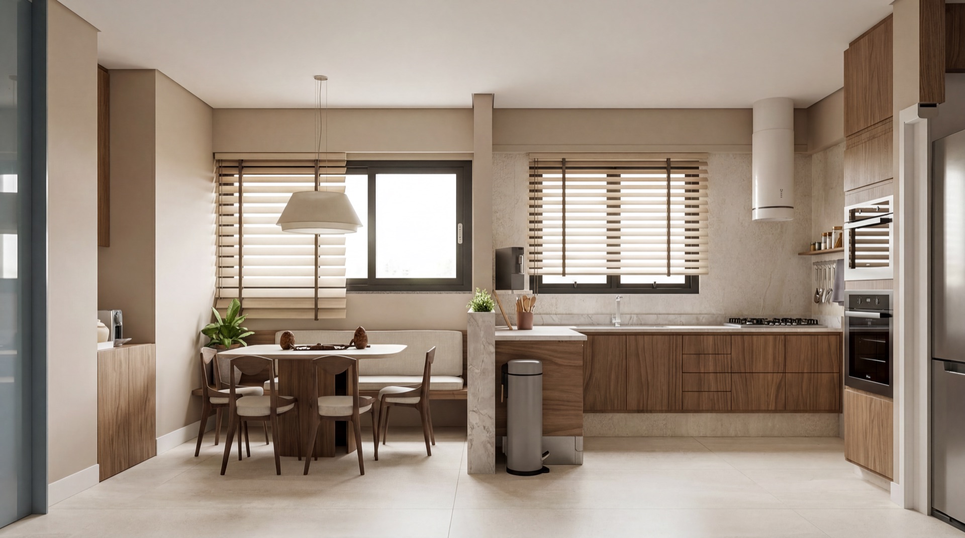 Visualização fotorrealista gerada automaticamente pela Casus