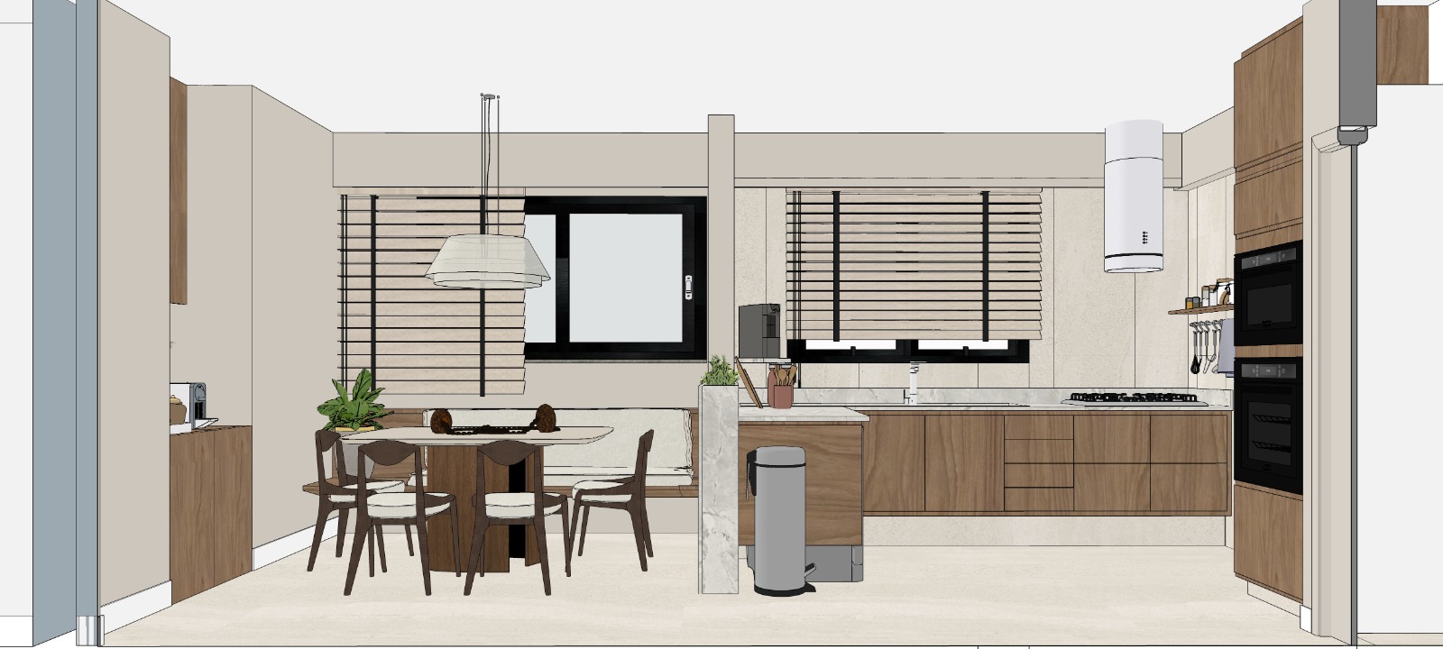 Projeto 3D original antes do processamento com inteligência artificial